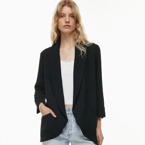 Aritzia North Blazer Black Size 2XS